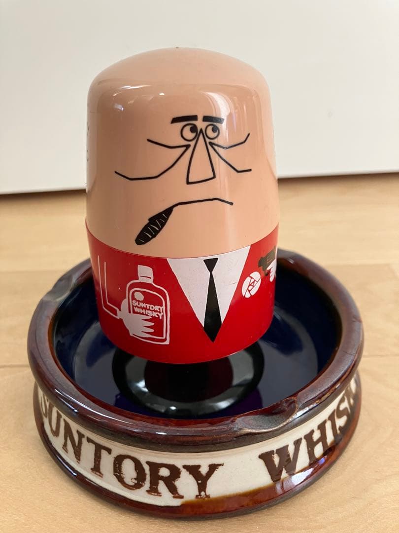 トリスおじさん アンクルトリス ようじ入れ 灰皿 昭和レトロ - メルカリ