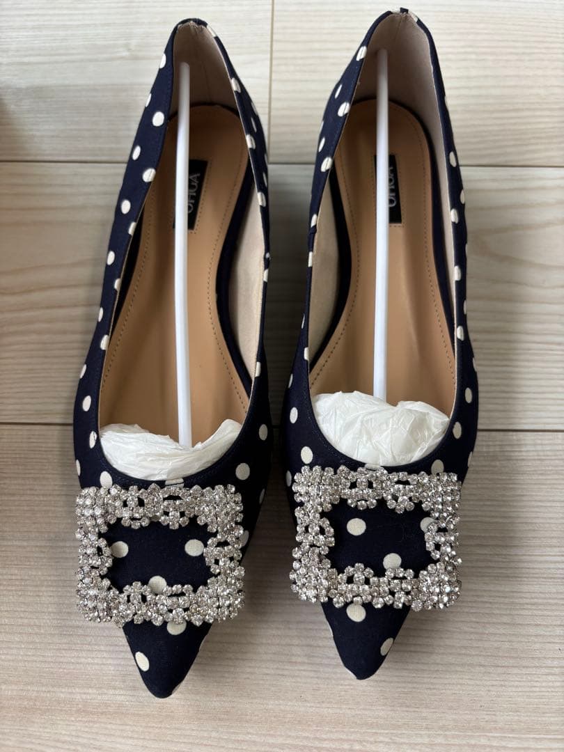 ohga パンプス ドット - メルカリ