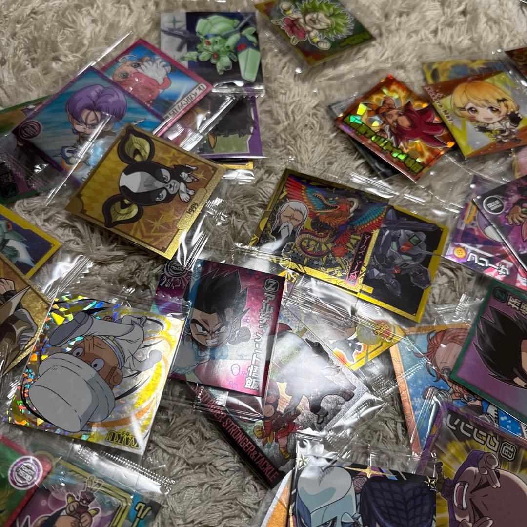 ワンピース、ドラゴンボール 他 ウエハースシール まとめ売り【5473