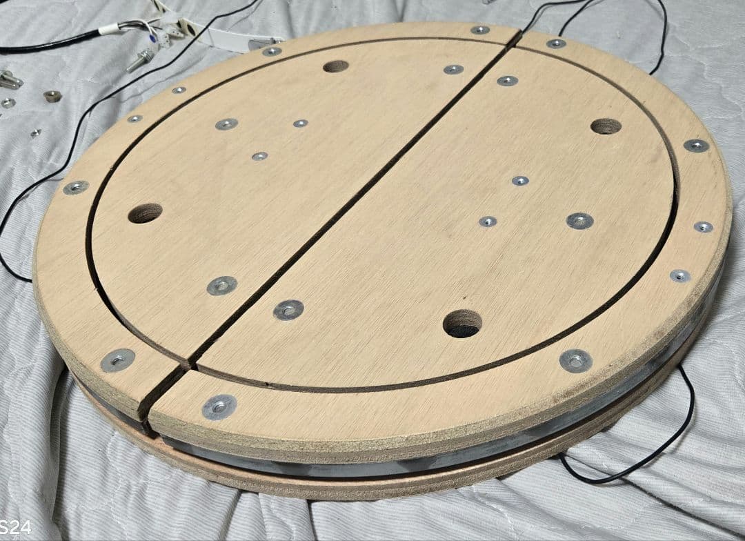 おうち太鼓】AC互換基盤 新面+鉄板+サイレンサ+リムリング+台座 太鼓の