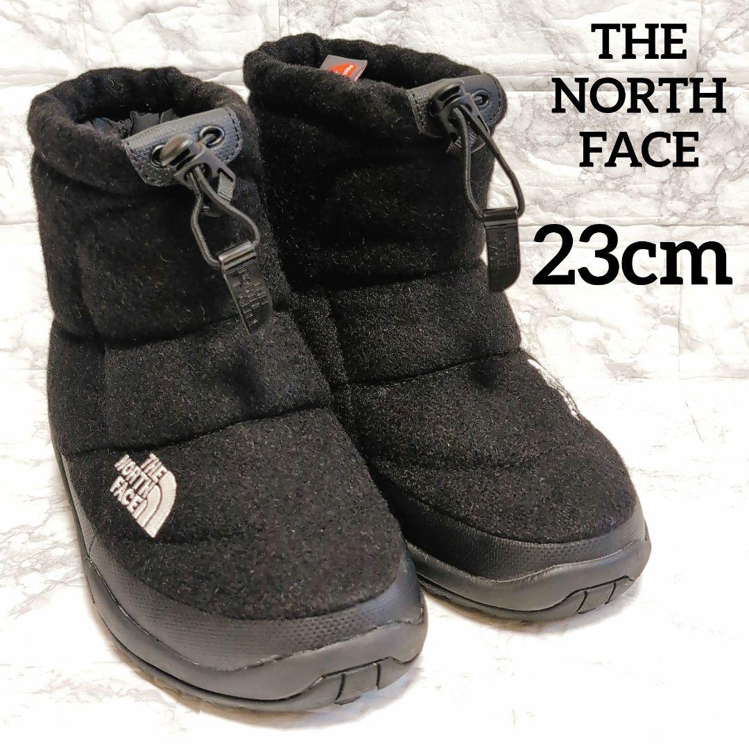 ザノースフェイス NF51592 ヌプシ ブーティーブーツ ウール 黒 23cm