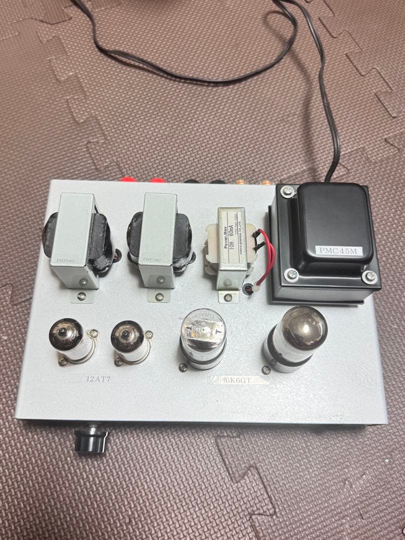 真空管アンプ メタルケース仕様 6k6gt アストロ電子企画 AST-6L6GCsSTK 真空管ステレオシングルパワーアンプ