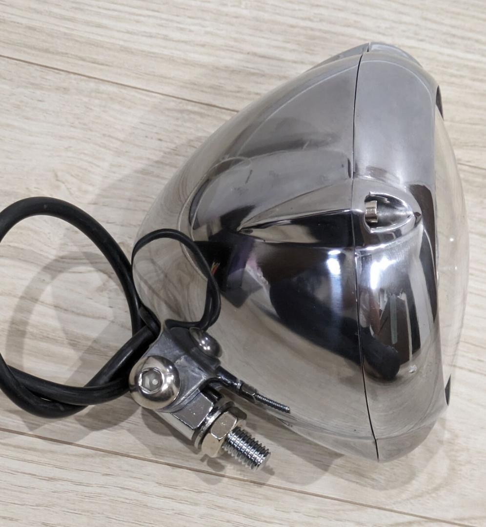 4.5インチ LEDヘッドライト ショベル ツインカム エボ 管121628 - メルカリ