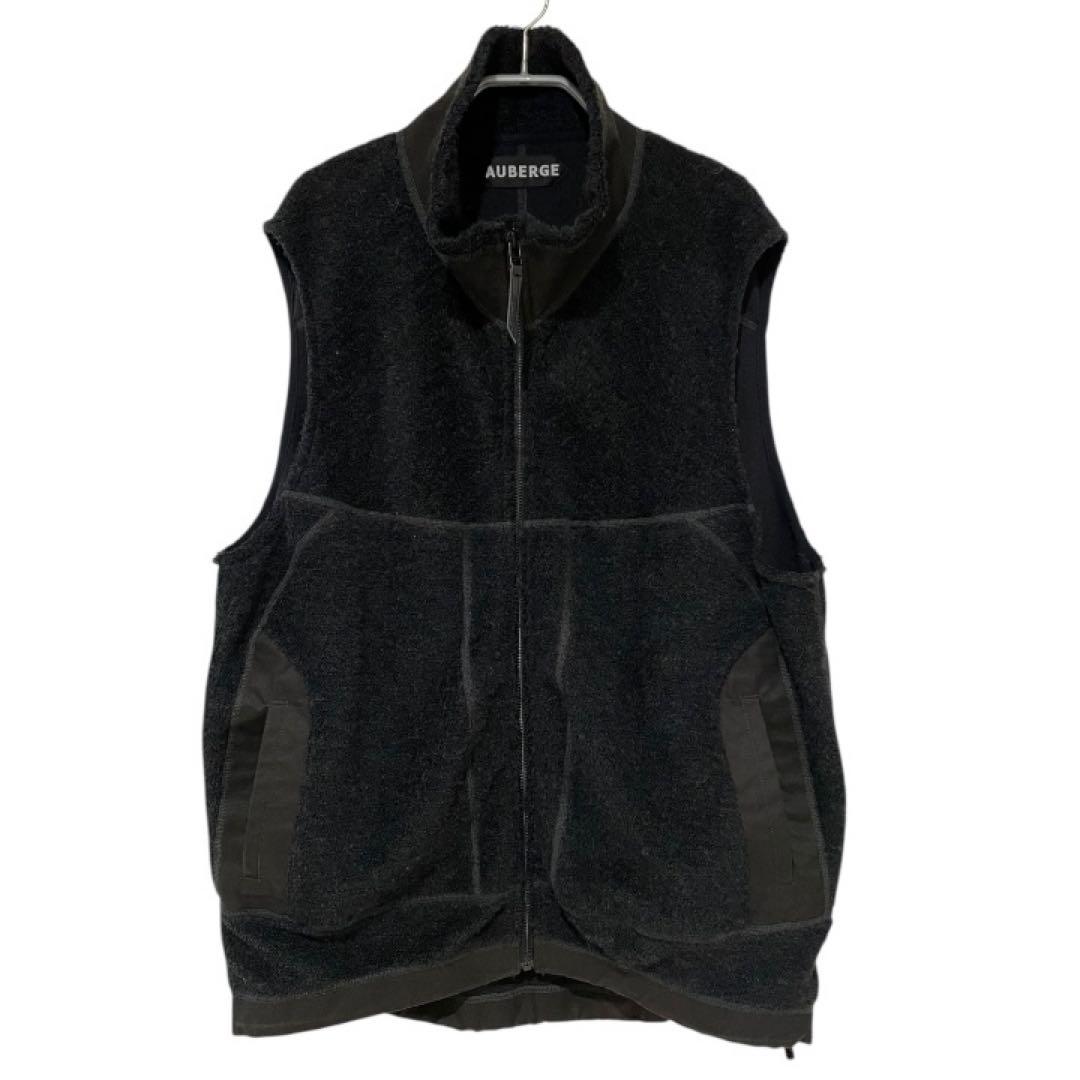 AUBERGE BIBURY フリース ベスト グリーン 44 Brilla per il gusto（ブリッラ ペル イル グスト）AUBERGE / BIBURY