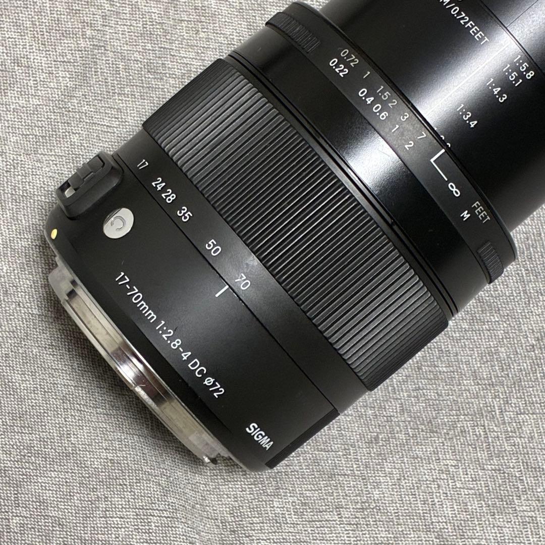 ⭐️動作品⭐️シグマ SIGMA 17-70mm F/2.8-4 DC canon用