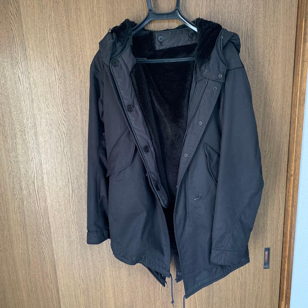 d*n様 美品ラッドミュージシャンシャン　黒 モッズコート ハンガー付き。 LAD MUSICIAN - Mods Coat | fakejam