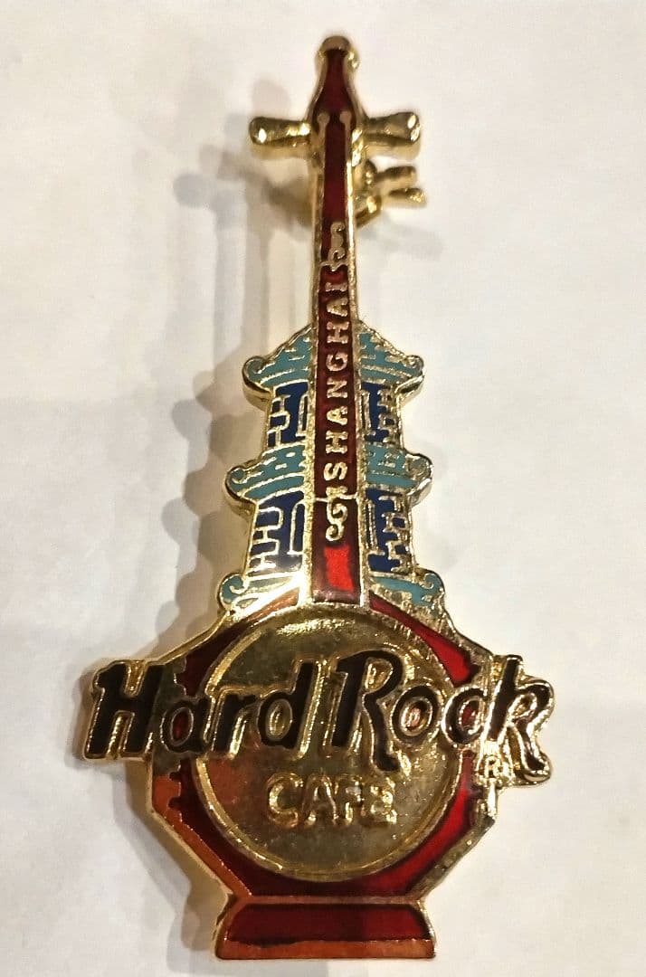 ハードロックカフェ グランドオープニングピン 5都市 8個セット バラ