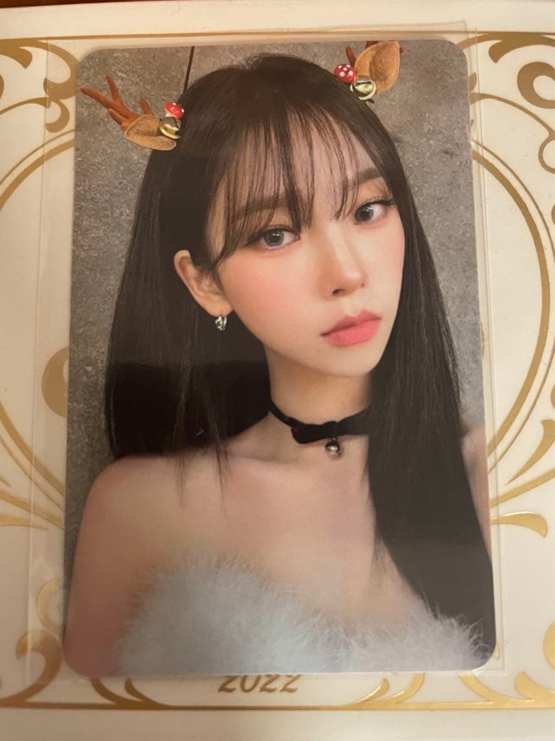 カリナ トレカ aespa エスパ pink Christmas - メルカリ