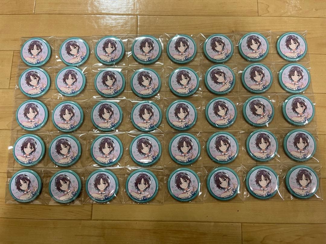 シャニマス ノクチル 狭山スキー場 コラボ 缶バッジ 浅倉透 40個セット