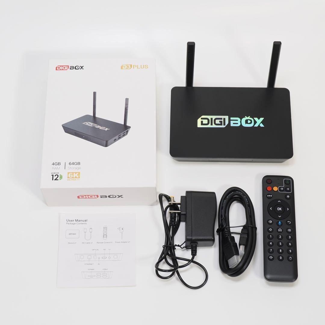 DIGIBOX D3 Plus 4GB 64GB ストリーミングデバイス - メルカリ
