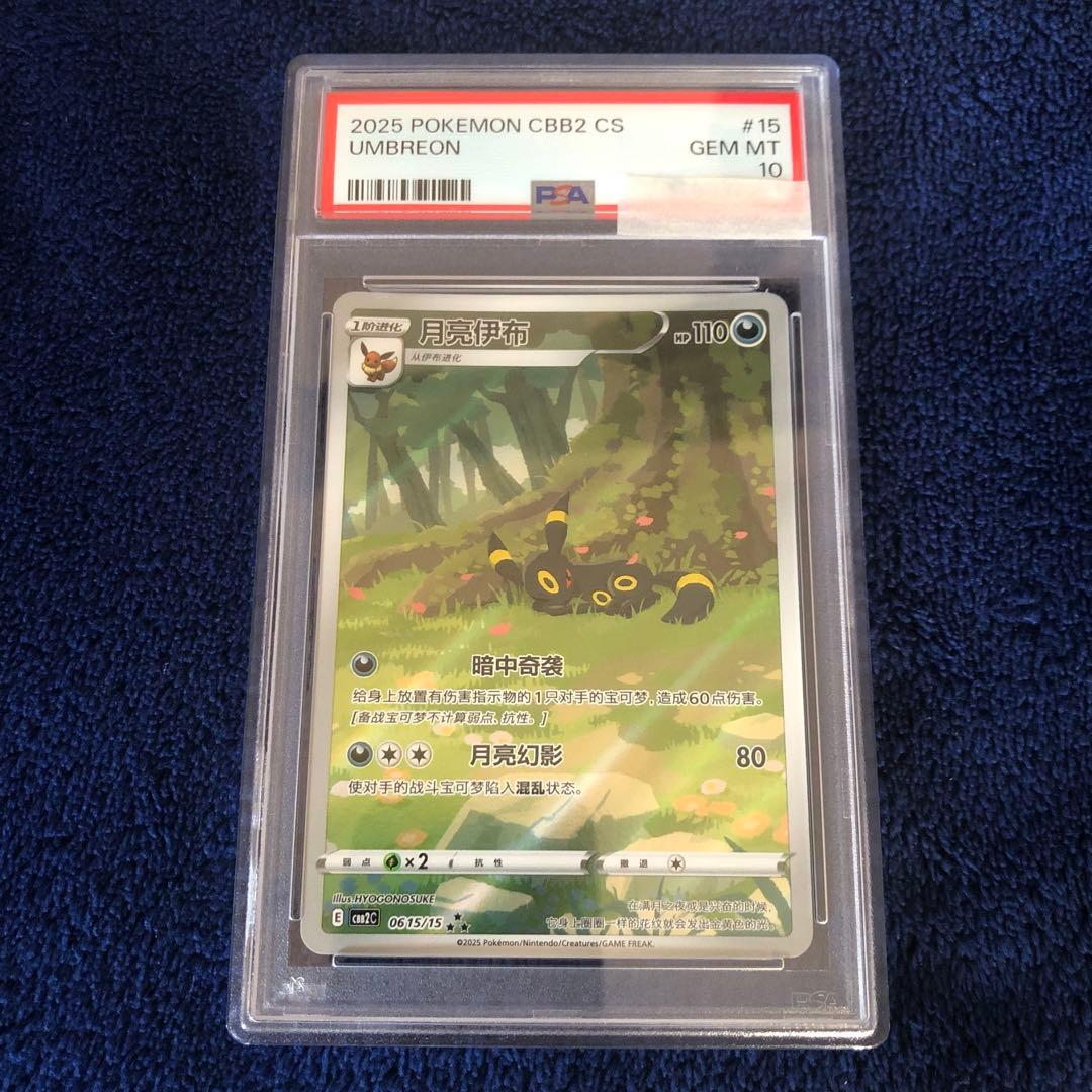 ブラッキー　中国　AR psa10 PSA10鑑定済〕ブラッキー(中国語版)【AR】{0615/15}