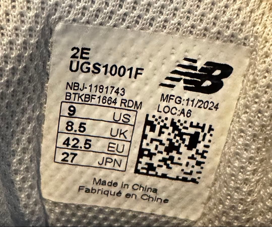 New Balance ゴルフシューズ ブラック　27.0cm