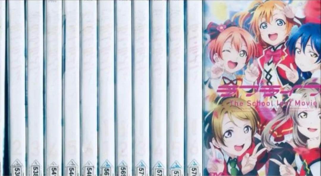 ラブライブ! 全巻+2nd全巻+劇場版 DVD全巻完結セット