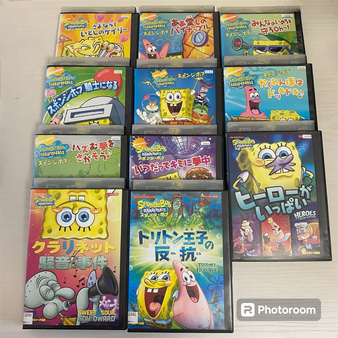 スポンジ・ボブ DVD 11巻セット まとめ売り - メルカリ
