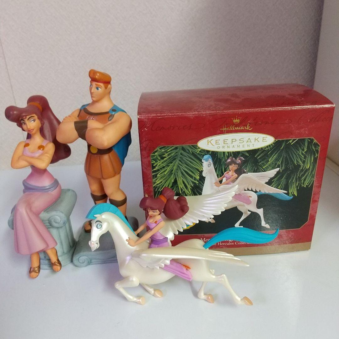 ディズニー ヘラクレス メガラ ペガサス フィギュア オ―ナメント