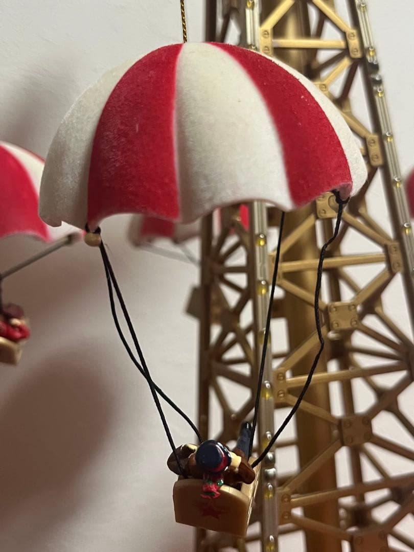 ミスタークリスマス カルーセル パラシュート オルゴール ジャンク品