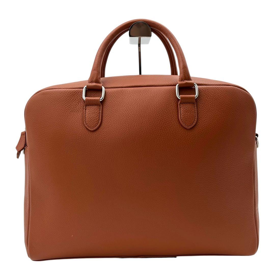 極美品✨ MURA ムーラ 本革 2wayブリーフケース メンズ ブラウン 茶色