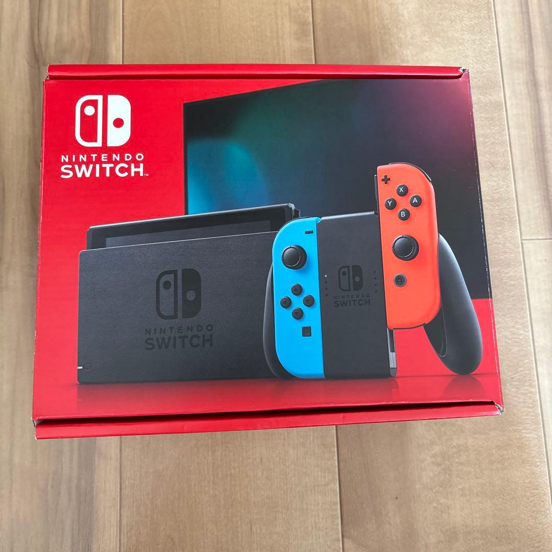 Nintendo Switch 本体 購入一年未満　全付属付 楽天市場】【新品・未使用 14時までのご注文当日発送】 任天堂スイッチ