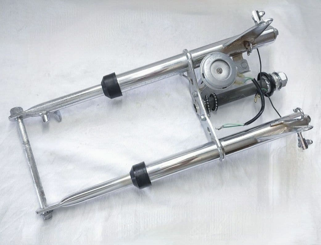 T*様 ■ホンダ　ゴリラ　メッキ限定車　純正フロントフォーク　モンキー モンキー 田中商会直営店】モンキーゴリラ用HONDAフロントフォーク