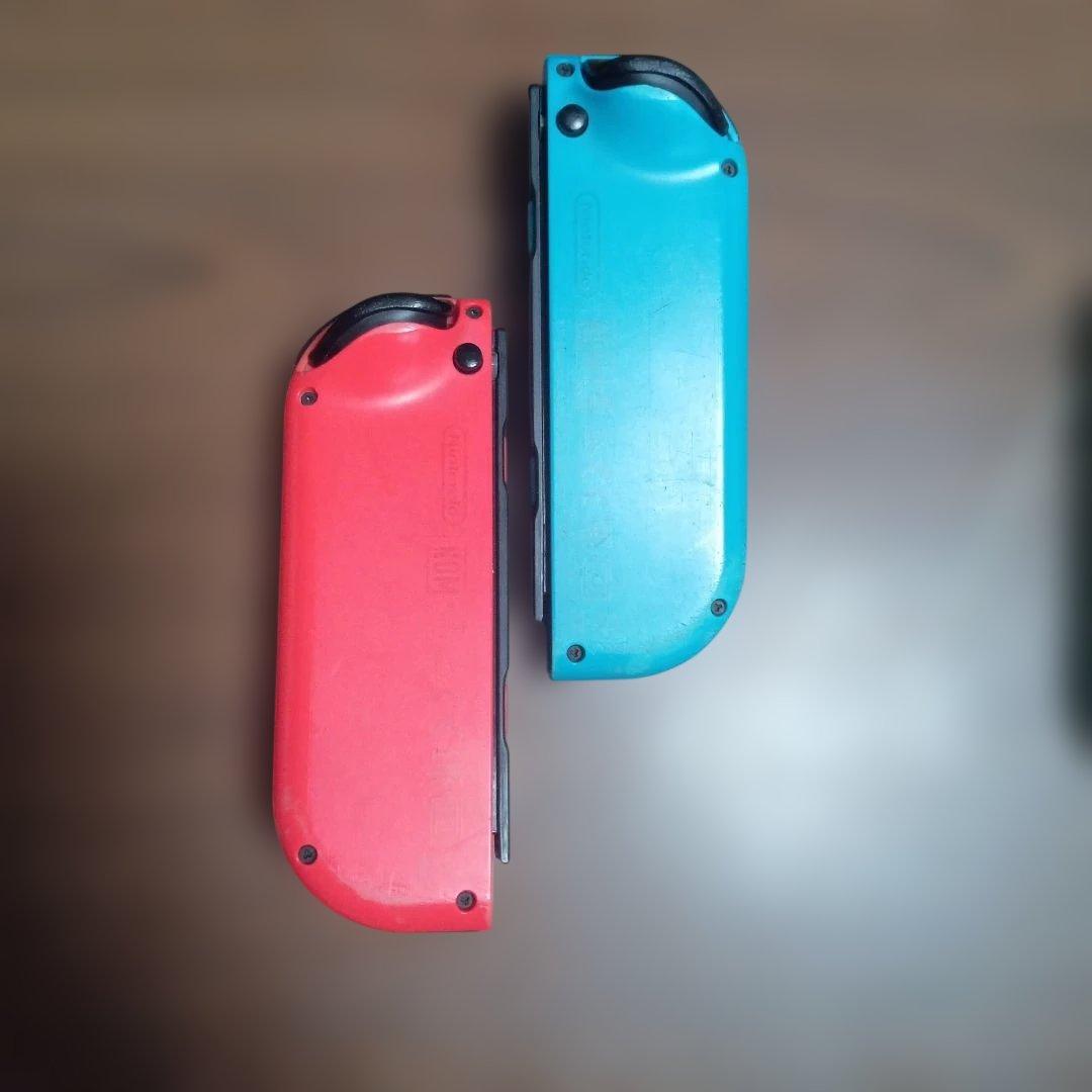 Nintendo Switch ジョイコン 青 赤 ジャンク品 - メルカリ