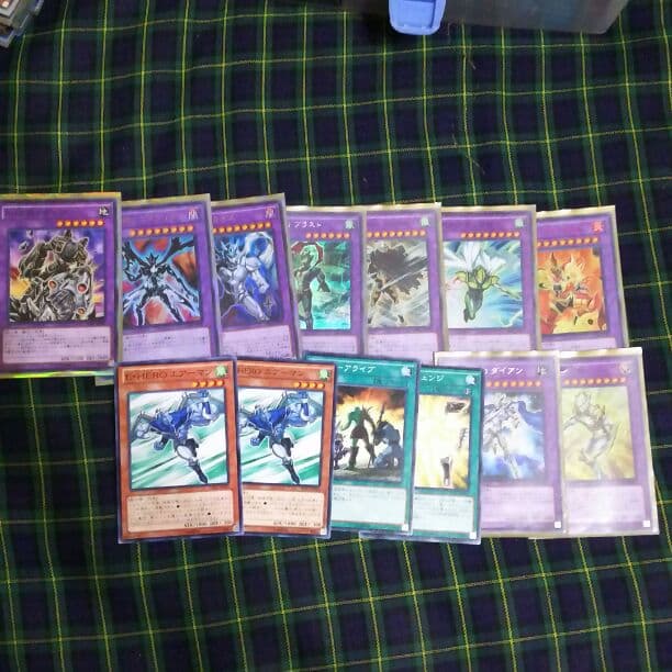 遊戯王 HEROデッキパーツ