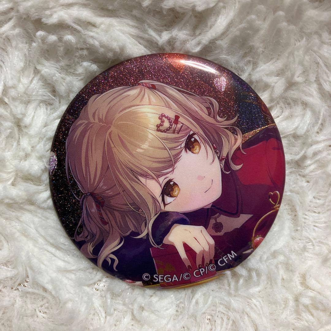 プロセカ 小豆沢こはね グリッター 缶バッジ グリ缶 バレンタイン 40b