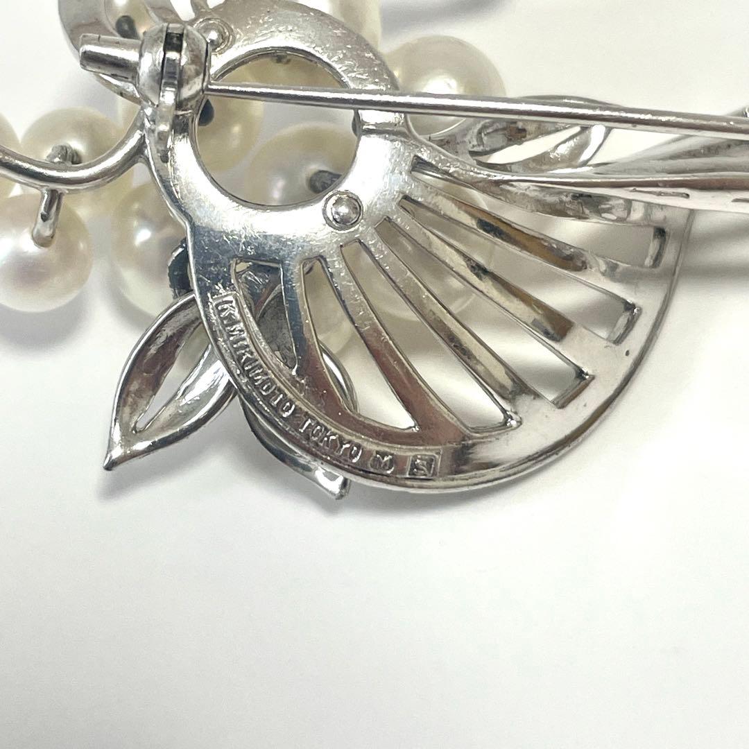 超希少✨皇室御用達 ミキモト アコヤ真珠 パール ブローチ コサージュ