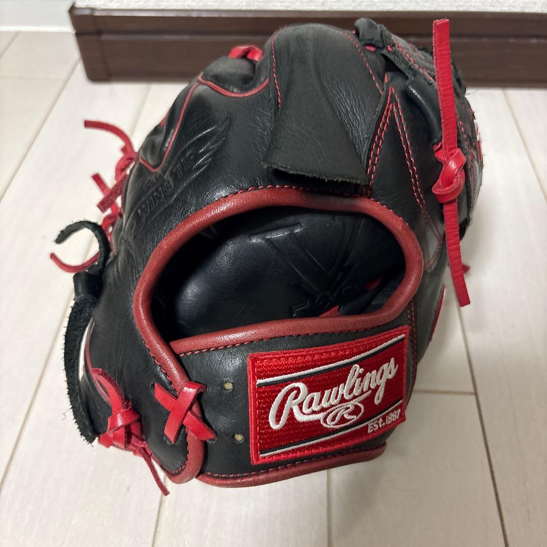 ローリングス　軟式用グローブ、ピッチャー用 野球 Rawlings ローリングス 軟式グローブ 投手 ピッチャー (GR5HEA15W