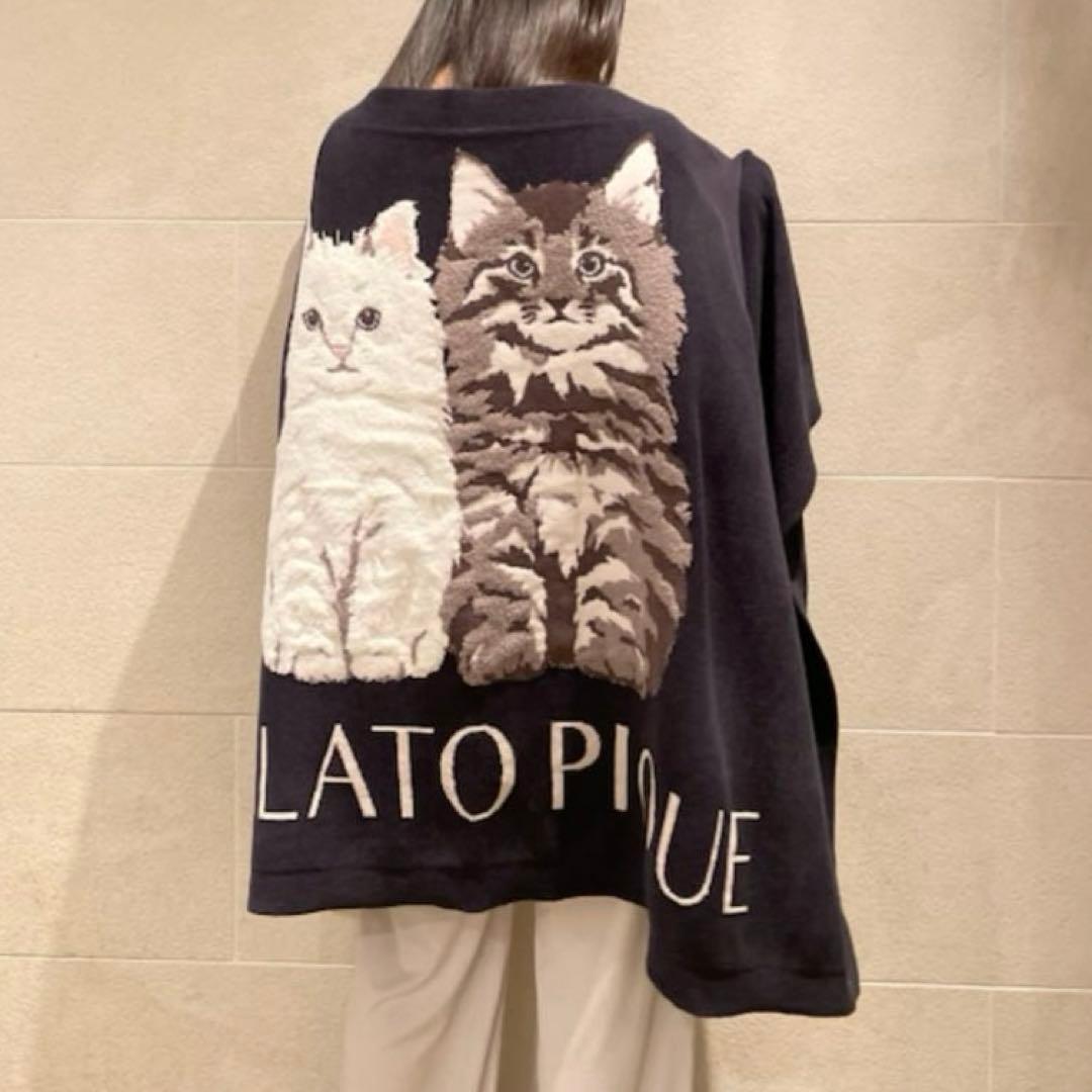 新品 ジェラートピケ ツインキャットジャガードブランケット 毛布