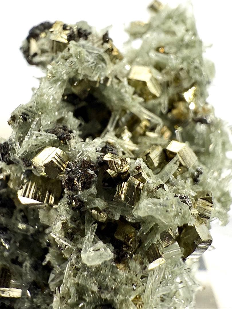 パイライト ガレナ クローライトクォーツ 原石 鉱物標本 天然石 - メルカリ