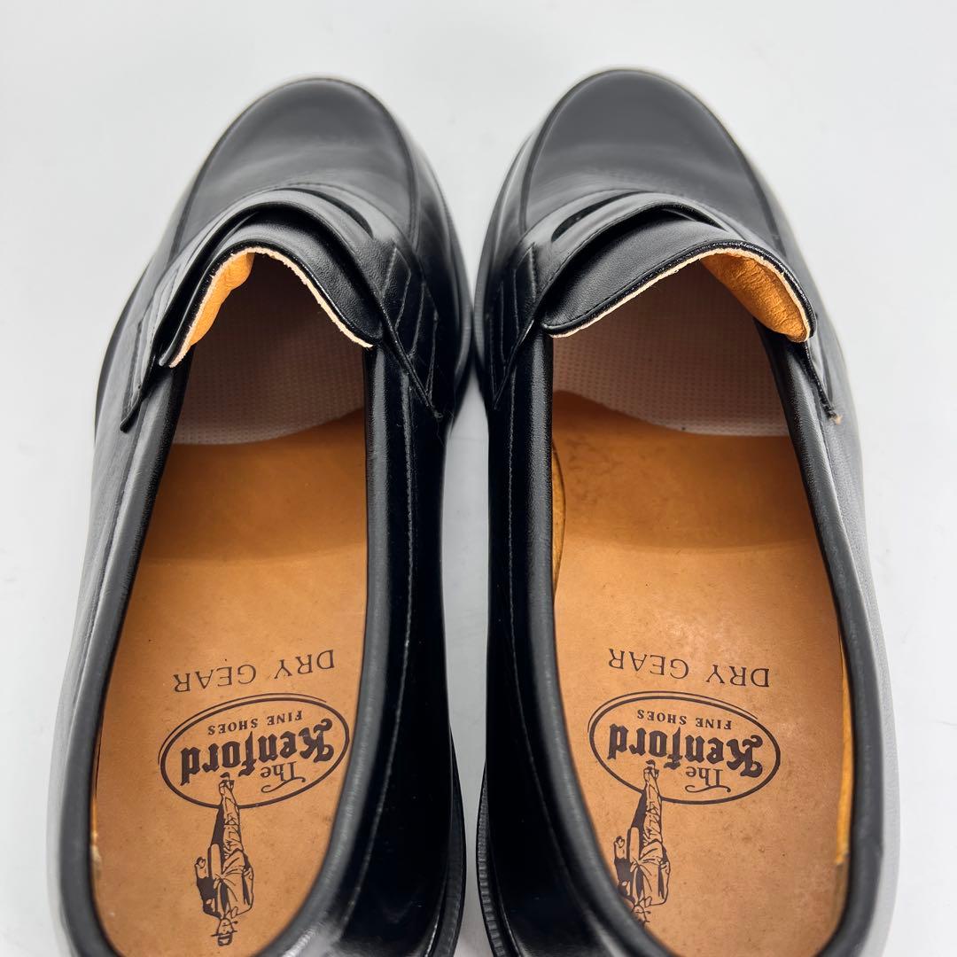 【美品】KENFORD ケンフォード　ローファー　黒　24.5EEE