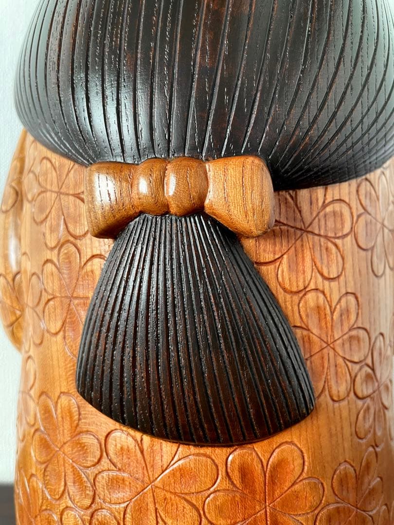 吉田 多加志 Takashi 創作 こけし kokeshi doll 木製 人形