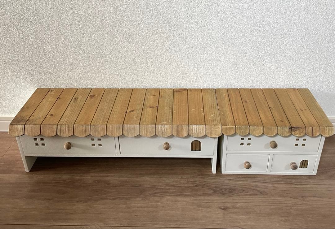 サリュ　おうちモニタースタンド　おうち3引き出しラック WEB限定商品》おうち3引き出しラック | salut!(サリュ)ライフスタイル