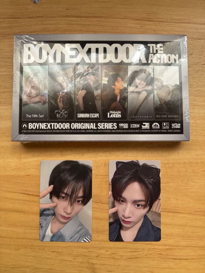 boynextdoor 未開封アルバム ユニバ特典トレカ2枚 テサン - メルカリ
