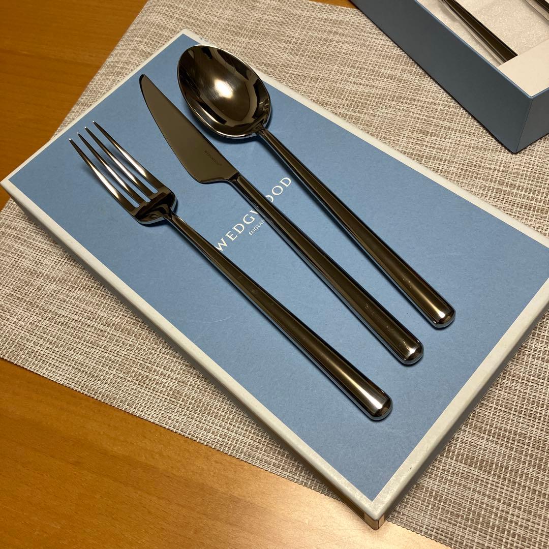 未使用】ウェッジウッド ディナー カトラリー セット 18-10 ステンレス