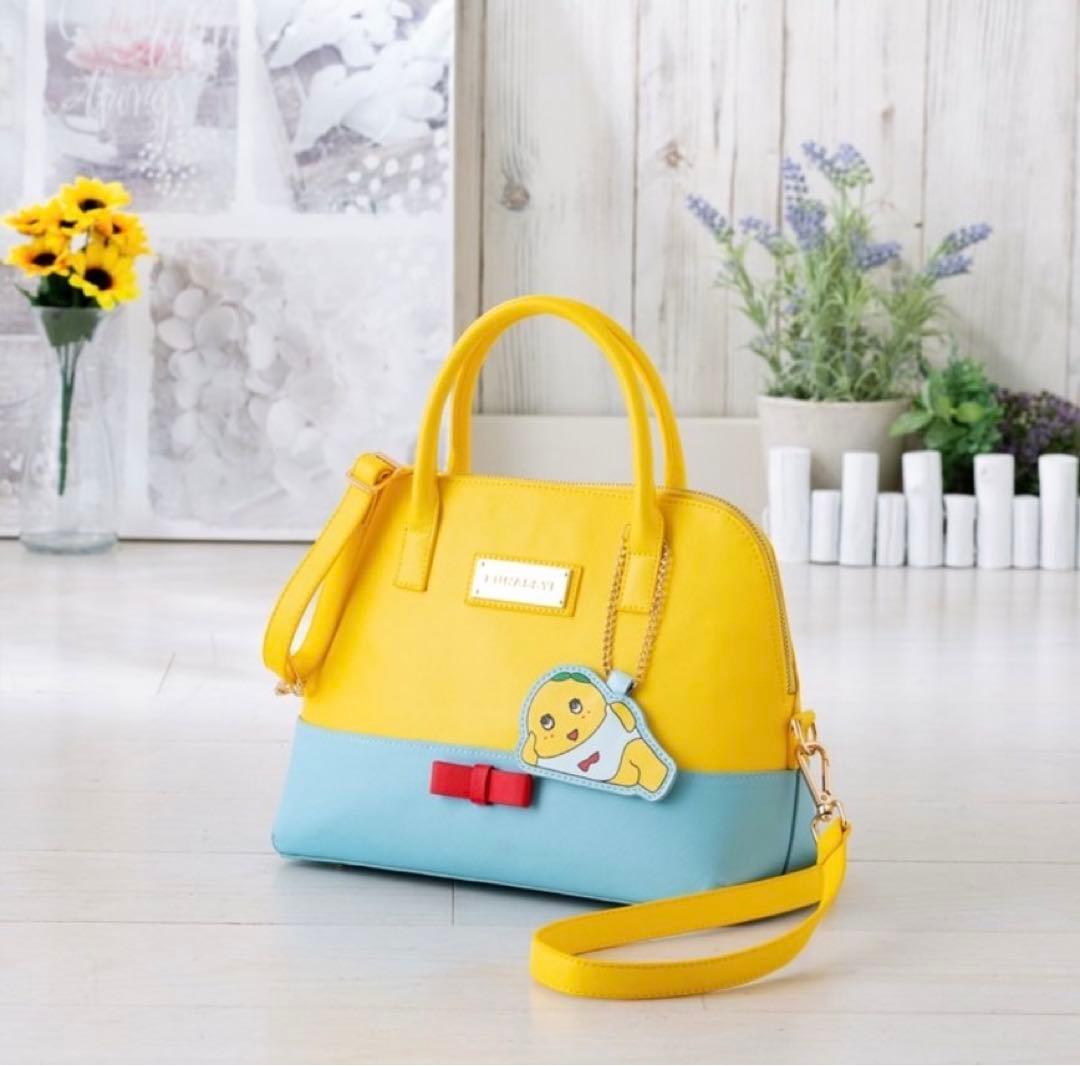 ふなっしー FUNASSYIバッグチャーム付き2WAYハンドバッグ - メルカリ