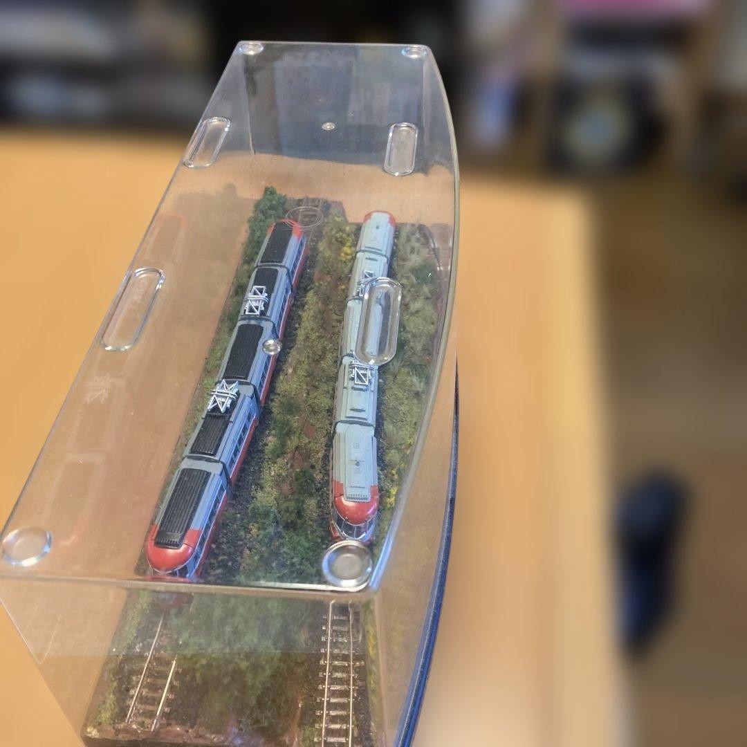 小田急ロマンスカー3000系Nゲージ鉄道模型 ジオラマ - メルカリ