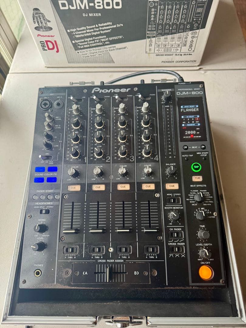 Pioneer DJM-800 DJミキサー ハードケース付き Amazon | Pioneer DJM/DJミキサー DJM-800 | DJミキサー | 楽器・音響機器