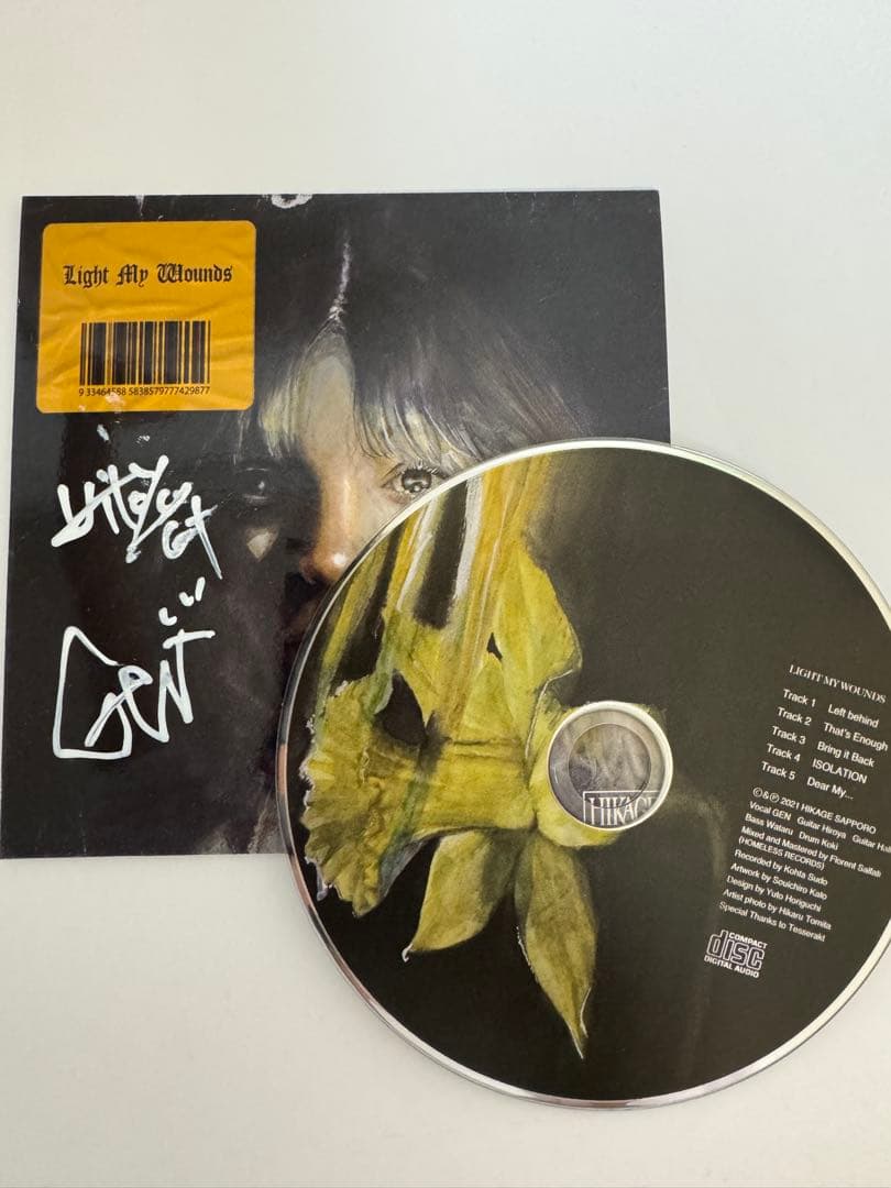 HIKAGE / Light My Wounds サイン入りCDの通販｜www.reigneleven.com