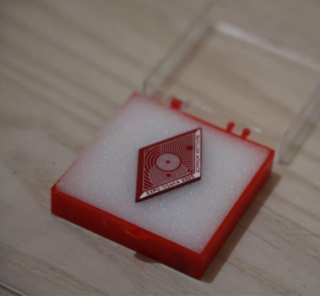 超レア非売品】大関西万博2025 モナコ館 公式ピンバッジナショナルデー