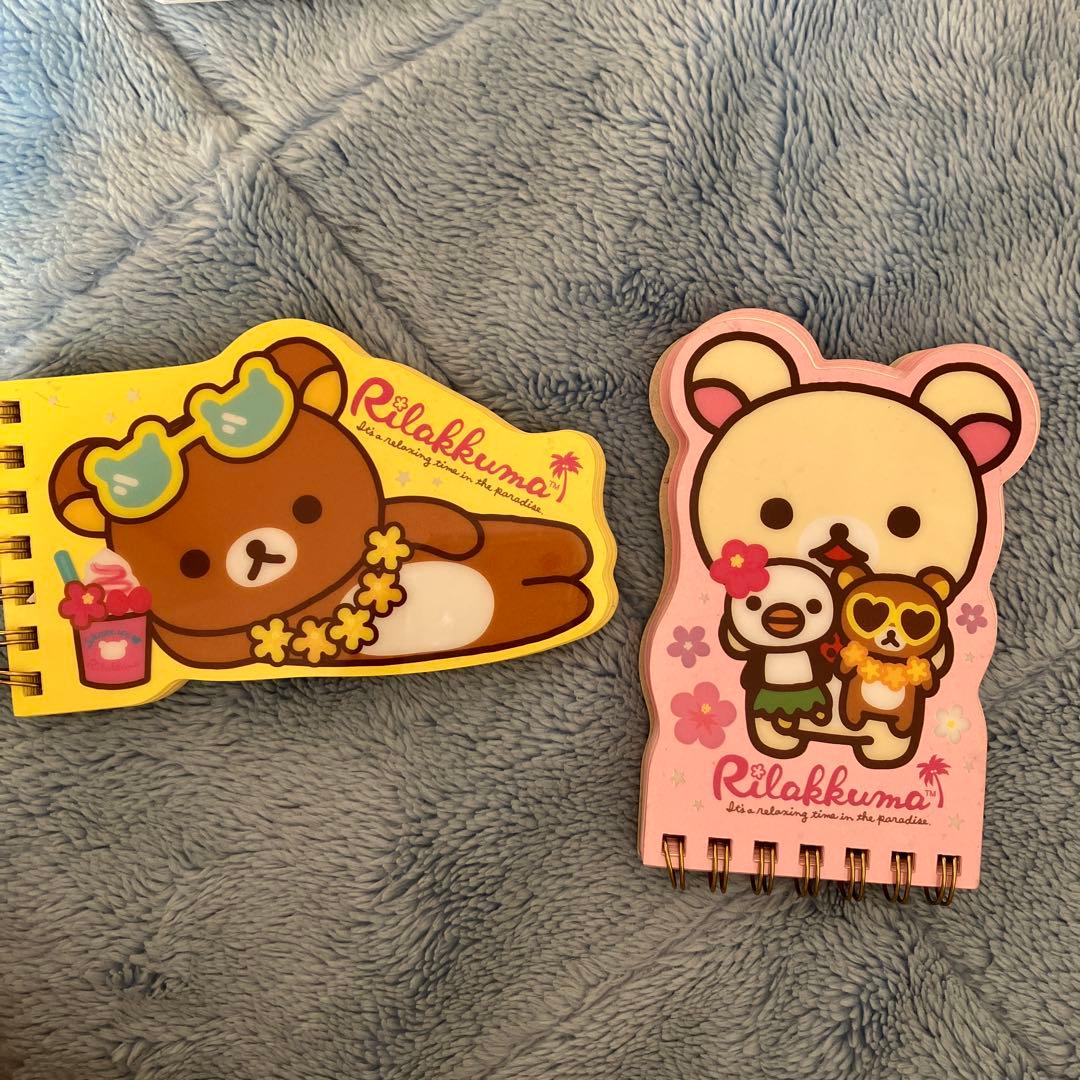 平成レトロ リラックマ メモ帳 - メルカリ