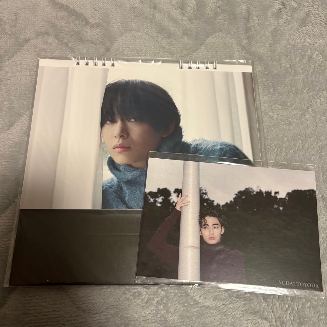 豊田裕大 カレンダー 2025 ポストカード付き - メルカリ