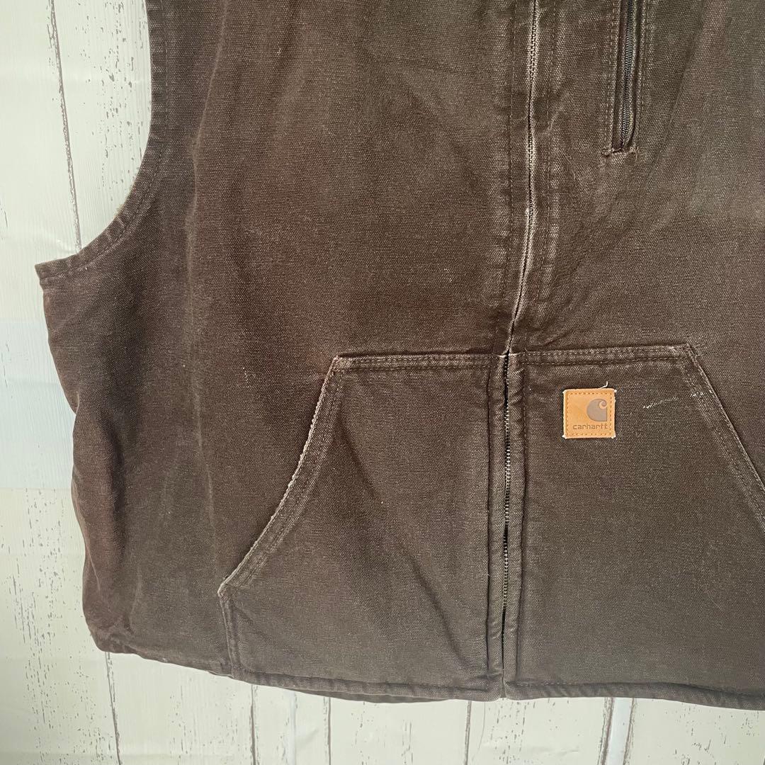 ぴーちゃん様専用】カーハート Carhartt ダックベスト DKB - メルカリ