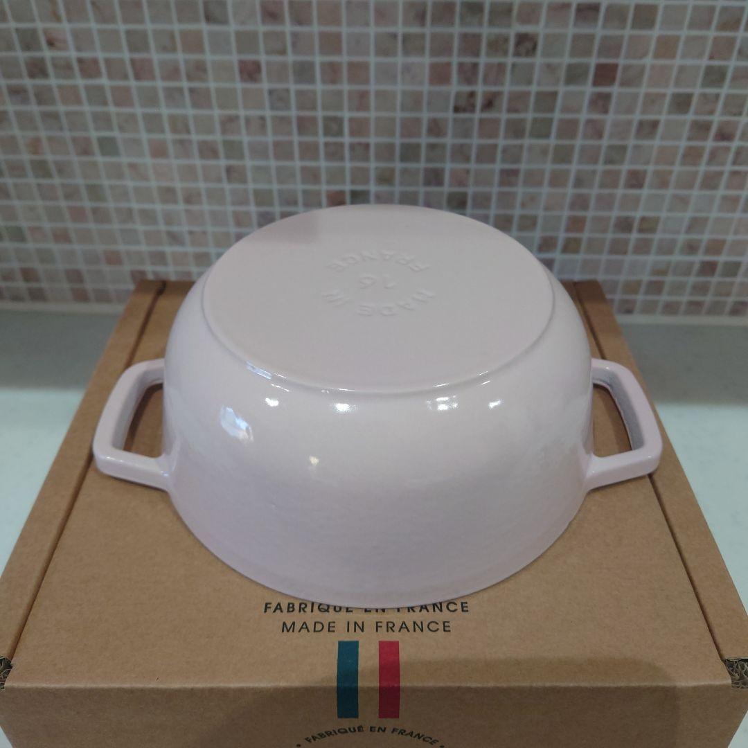 新品未使用】STAUB ストウブ Wa-NABE Sマーガレット ソルベローズ