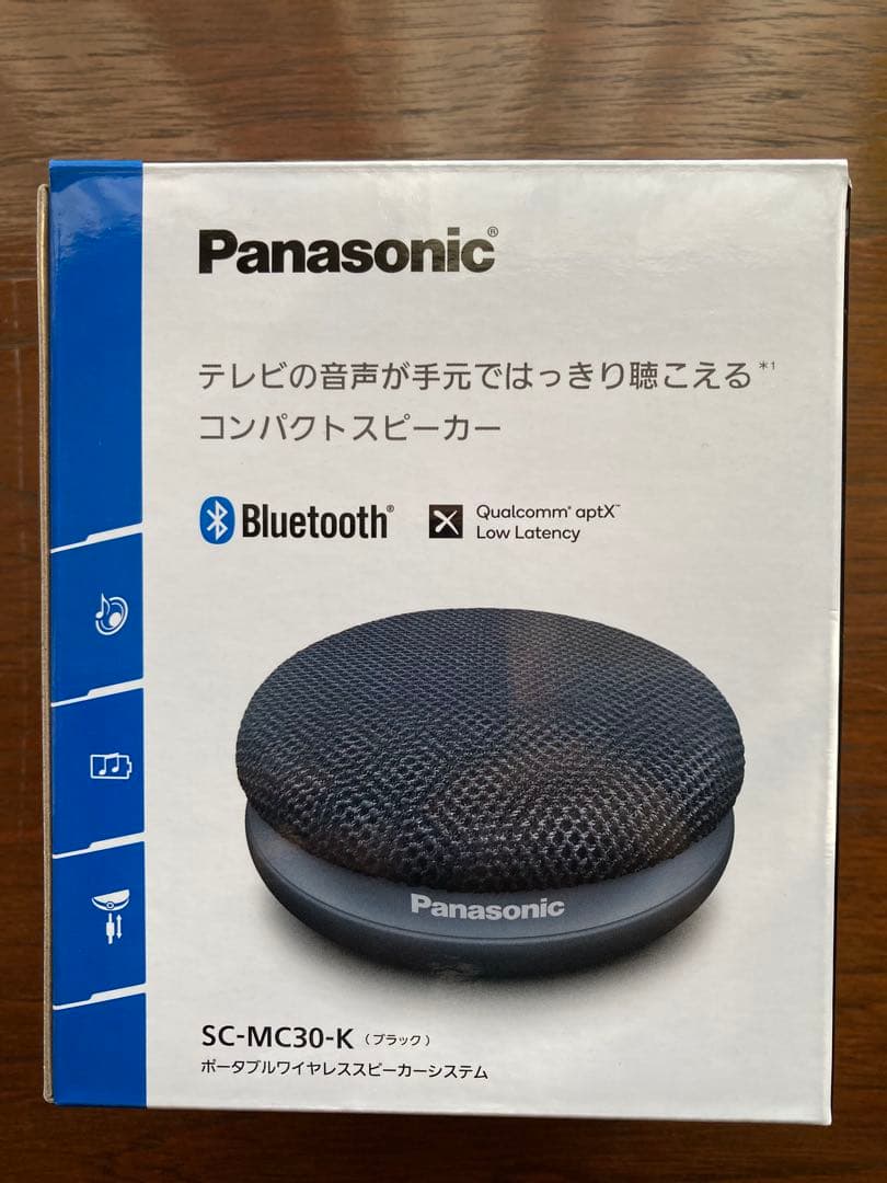 Panasonic SC-MC30-K ワイヤレススピーカー　手元スピーカー Amazon.co.jp: パナソニック ポータブルワイヤレススピーカー