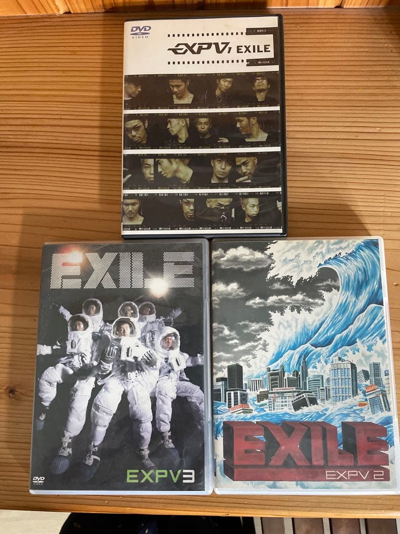 EXILE DVD コレクション EXPV1 EXPV3 EXPV2 - メルカリ