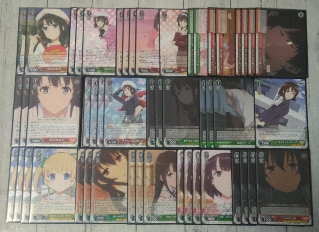 WS ヴァイスシュヴァルツ　冴えない彼女の育てかた　宝扉デッキ＋パーツ WS ヴァイスシュヴァルツ 冴えない彼女の育てかた 宝扉デッキ＋パーツ