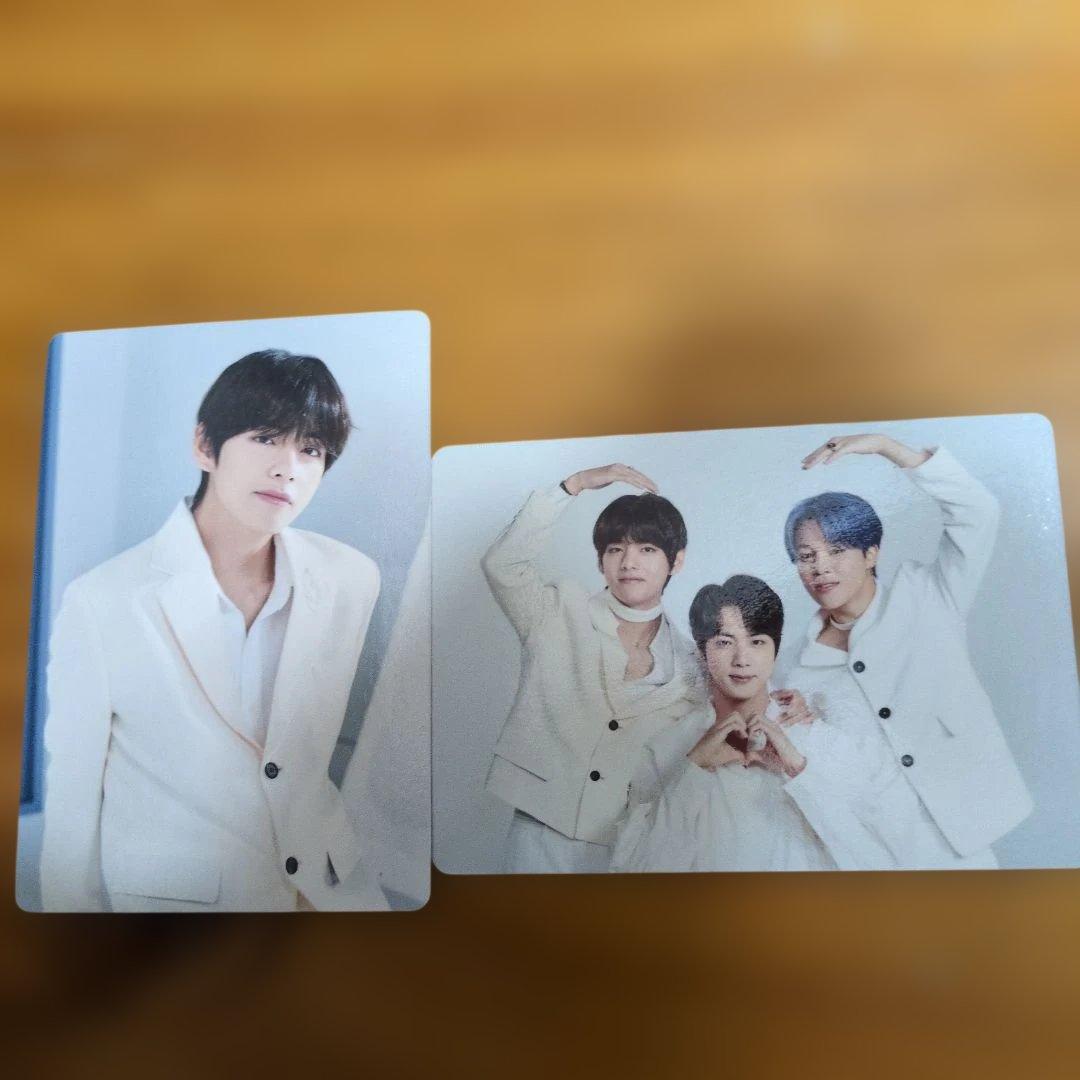 BTS テヒョン V テテ トレカ まとめ売り アクリルキーホルダー - メルカリ