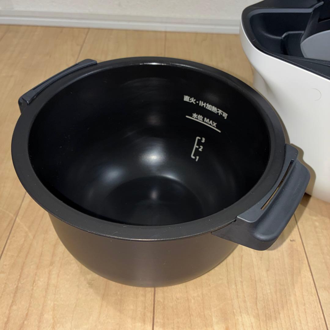 極美品　SHARP ヘルシオホットクック 1.6L KN-HW16G自動調理鍋