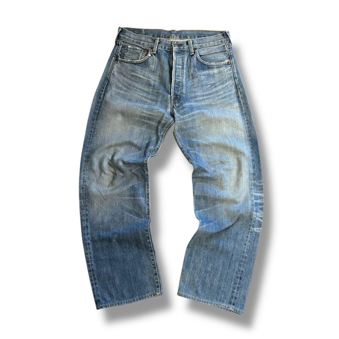 Levi's 501 リーバイス LVC 71501 鬼ヒゲ 日本製 W34 - メルカリ